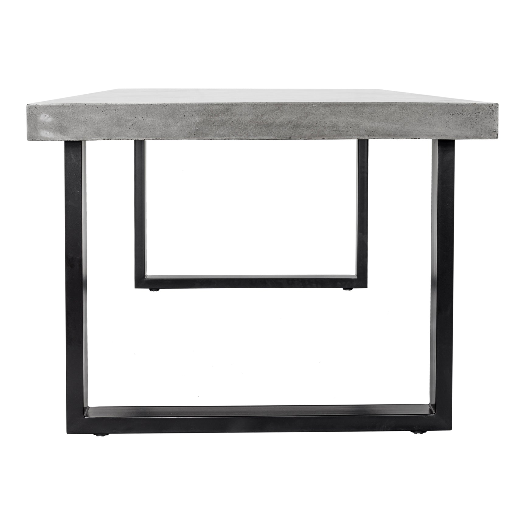 Jedrik Dark Grey Large Outdoor Dining Table - Ornate Home