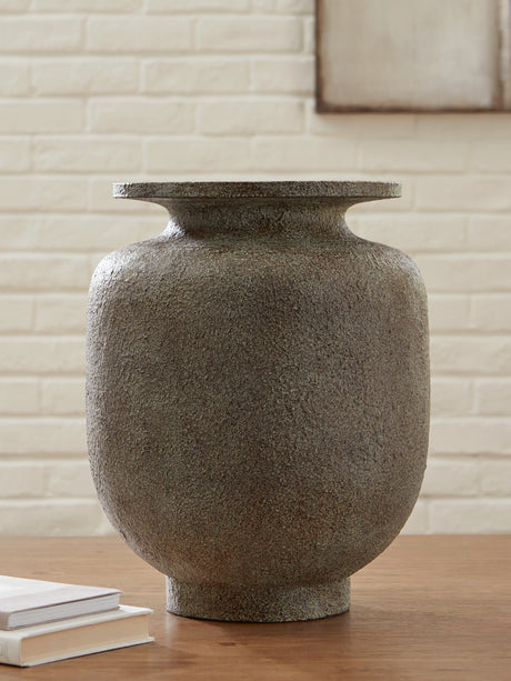 Jedwick Gray/Brown Vase (Online Special Price) - Ornate Home