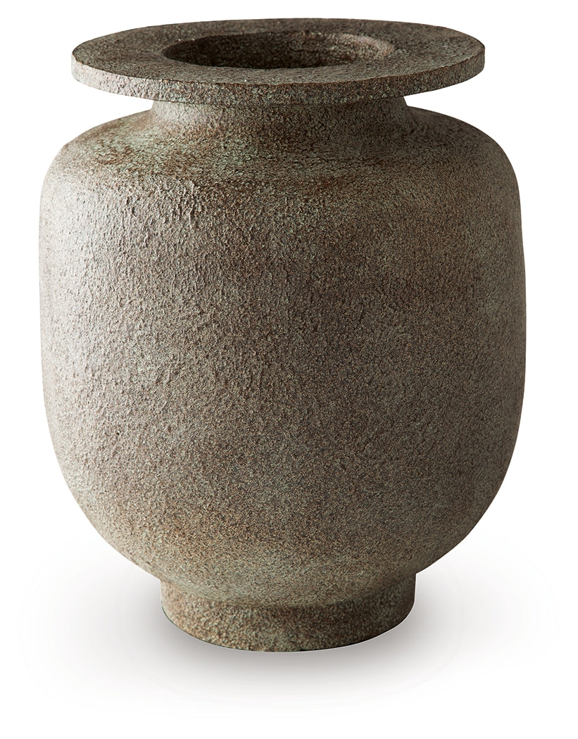 Jedwick Gray/Brown Vase - Ornate Home