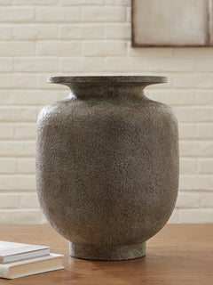 Jedwick Gray/Brown Vase - Ornate Home