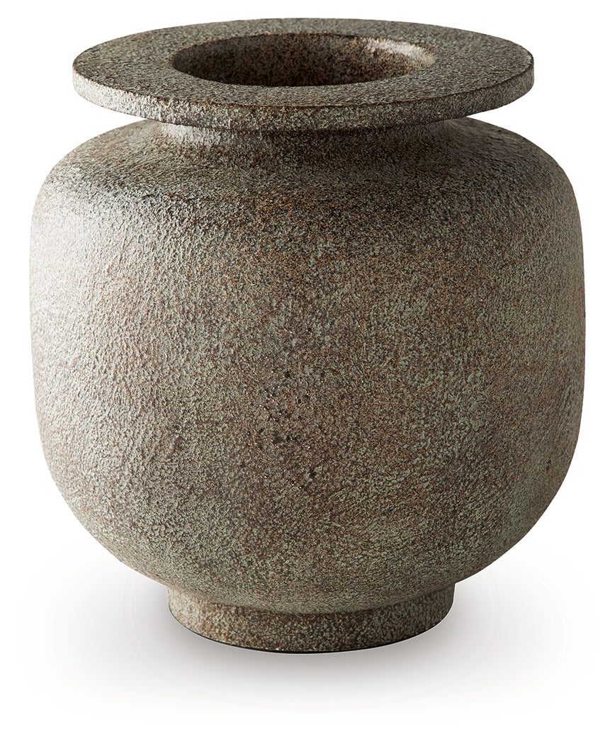 Jedwick Gray/Brown Vase - Ornate Home