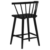 Jeffries Black HP0426 Counter Chair (Pack Of 2) - Ornate Home