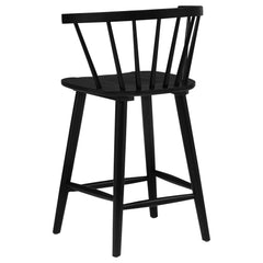 Jeffries Black HP0426 Counter Chair (Pack Of 2) - Ornate Home