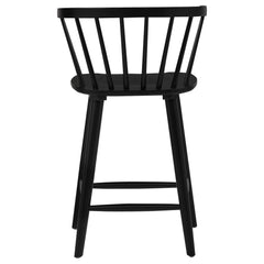 Jeffries Black HP0426 Counter Chair (Pack Of 2) - Ornate Home