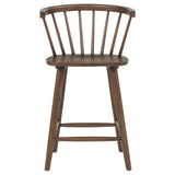 Jeffries Walnut HP0426 Counter Chair (Pack Of 2) - Ornate Home