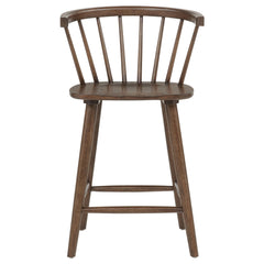 Jeffries Walnut HP0426 Counter Chair (Pack Of 2) - Ornate Home