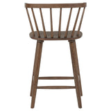 Jeffries Walnut HP0426 Counter Chair (Pack Of 2) - Ornate Home