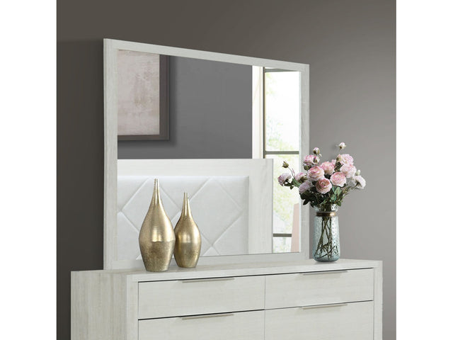 Jehoram Beige Mirror - Ornate Home