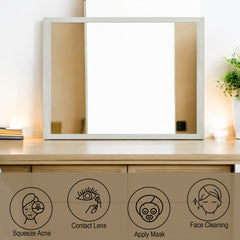 Jehoram Beige Mirror - Ornate Home