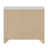 Jehoram Beige Nightstand - Ornate Home