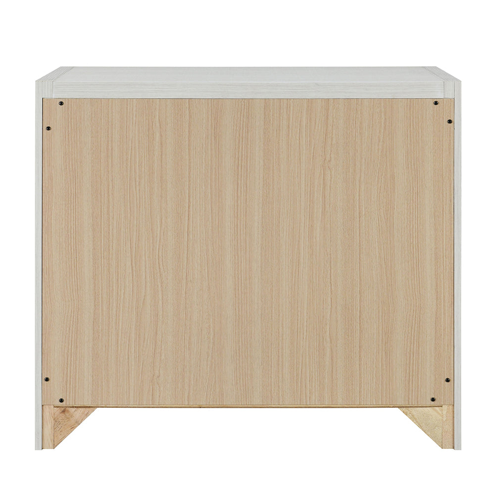 Jehoram Beige Nightstand - Ornate Home