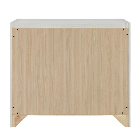 Jehoram Beige Nightstand - Ornate Home