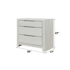 Jehoram Beige Nightstand - Ornate Home