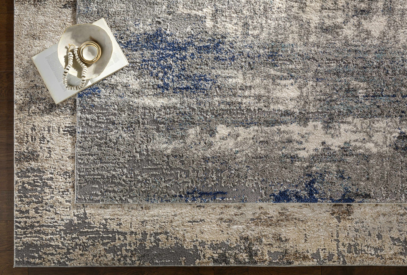 Jeju Thick Abstract Area Rug - Ornate Home