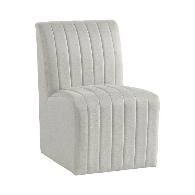 Jemma Beige Linen Upholstered Side Chair (Set of 2) - Ornate Home