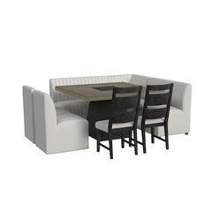 Jemma Beige Linen Upholstered Side Chair (Set of 2) - Ornate Home