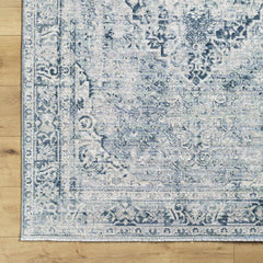 Jemma Blue Medallion Area Rug - Clearance - Ornate Home