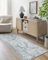 Jemma Blue Medallion Area Rug - Clearance - Ornate Home