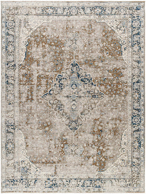 Jemma Brown Medallion Area Rug - Clearance - Ornate Home