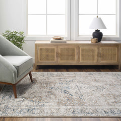 Jemma Brown Medallion Area Rug - Clearance - Ornate Home