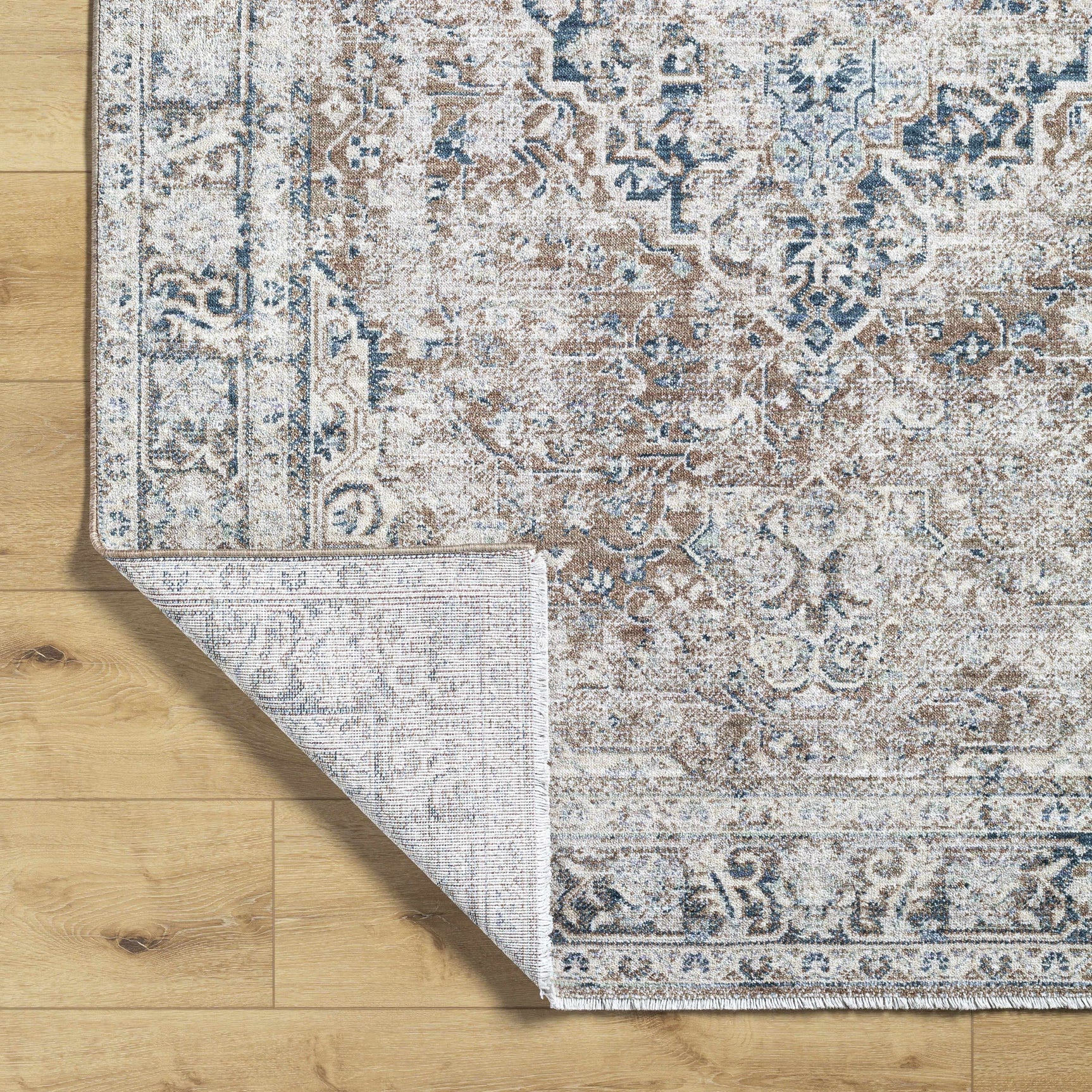 Jemma Brown Medallion Area Rug - Clearance - Ornate Home