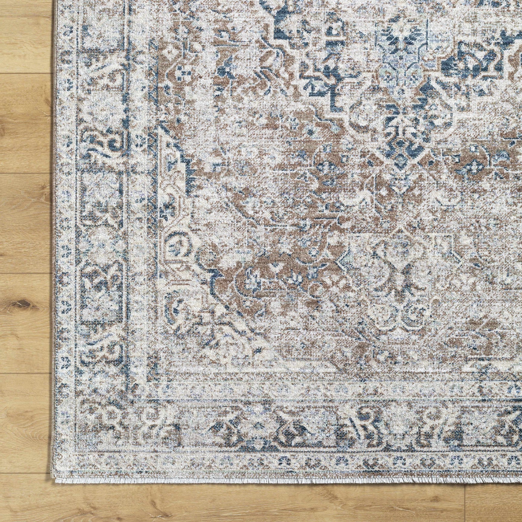 Jemma Brown Medallion Area Rug - Clearance - Ornate Home