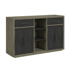 Jemma Grey/Dark Espresso Buffet - Ornate Home