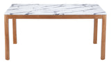 Jemy White Dining Table - Ornate Home