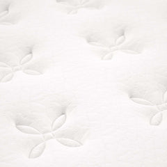 Jenna White 10" Innerspring and Foam Full Mattress - Ornate Home