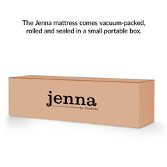 Jenna White 10" Innerspring and Foam Queen Mattress - Ornate Home