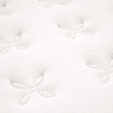 Jenna White 10" Innerspring and Foam Twin XL Mattress - Ornate Home