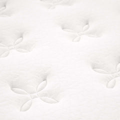 Jenna White 10" Innerspring and Foam Twin XL Mattress - Ornate Home
