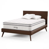 Jenna White 12" Innerspring and Foam Full Mattress - Ornate Home