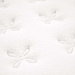 Jenna White 14" Innerspring and Foam Full Mattress - Ornate Home