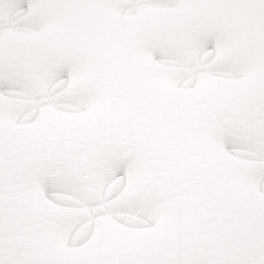 Jenna White 14" Innerspring and Foam King Mattress - Ornate Home