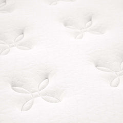 Jenna White 14" Innerspring and Foam Queen Mattress - Ornate Home