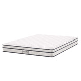Jenna White 6" Innerspring and Foam Full Mattress - Ornate Home