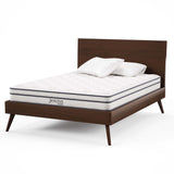 Jenna White 6" Innerspring and Foam Full Mattress - Ornate Home
