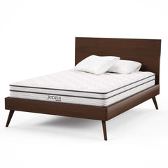 Jenna White 6" Innerspring and Foam Full Mattress - Ornate Home