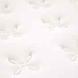 Jenna White 6" Innerspring and Foam Twin Mattress - Ornate Home