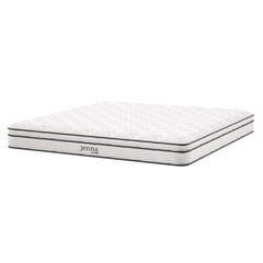 Jenna White 8" Innerspring and Foam King Mattress - Ornate Home
