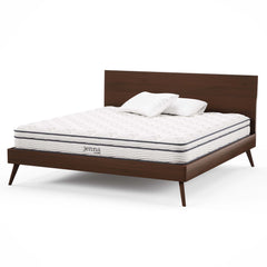 Jenna White 8" Innerspring and Foam King Mattress - Ornate Home