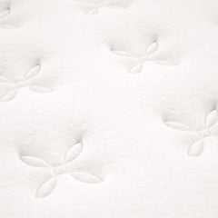 Jenna White 8" Innerspring and Foam Queen Mattress - Ornate Home