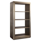 Jennavieve Gold Aluminum Bookshelf - Ornate Home