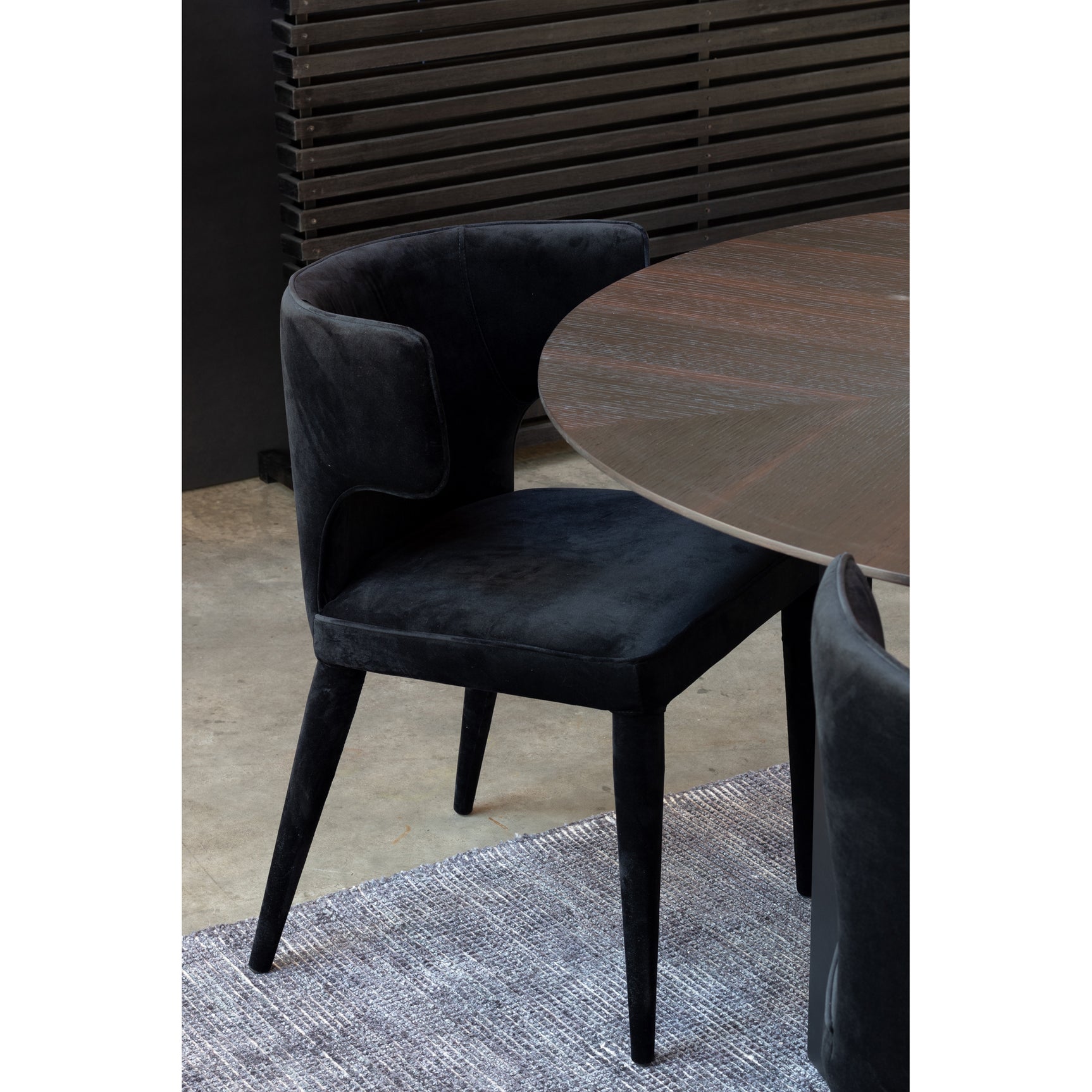 Jennaya Black Dining Chair - Ornate Home