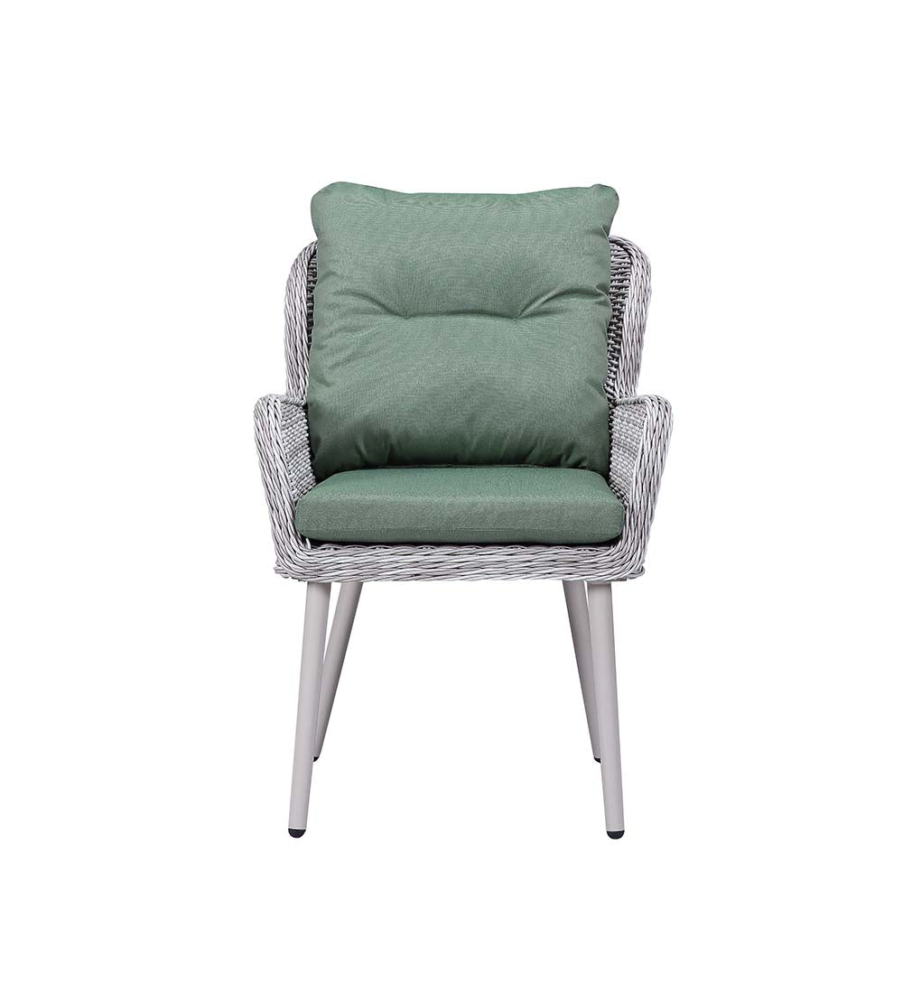 Jenneva Night Green/Gray 7PC Patio Dining Set - Ornate Home