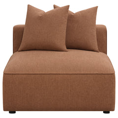 Jennifer Terracotta 6-piece Modular Sectional Sofa - Ornate Home