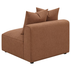 Jennifer Terracotta 6-piece Modular Sectional Sofa - Ornate Home