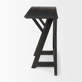 Jennings Dark Brown Wood Console Table - Ornate Home