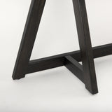 Jennings Dark Brown Wood Console Table - Ornate Home